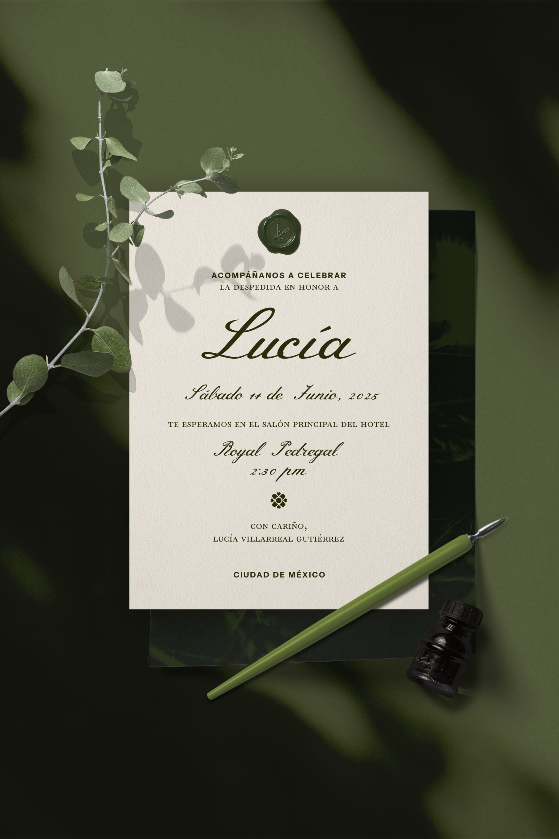 Sierra Bridal Shower Invitation