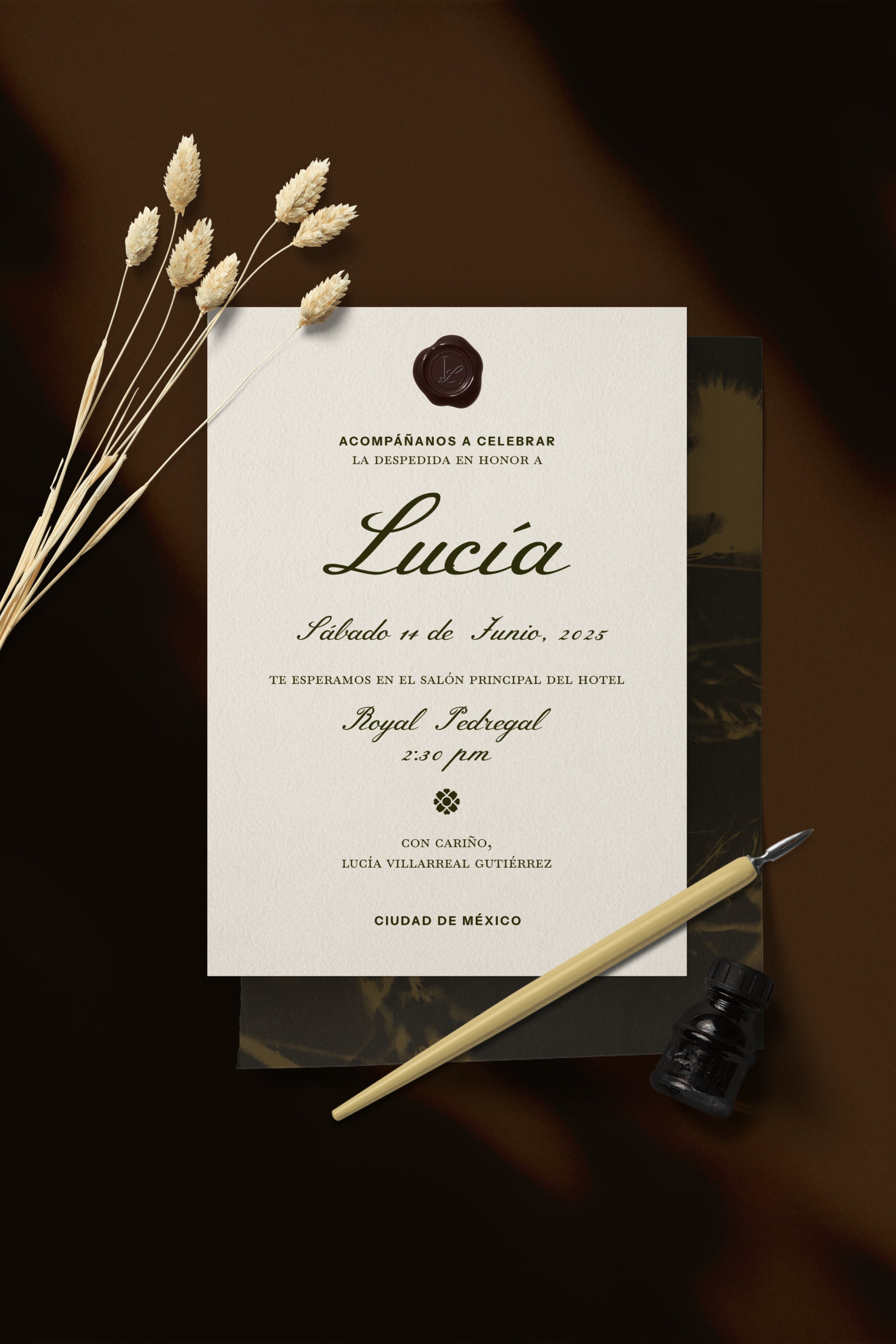 Sierra Bridal Shower Invitation