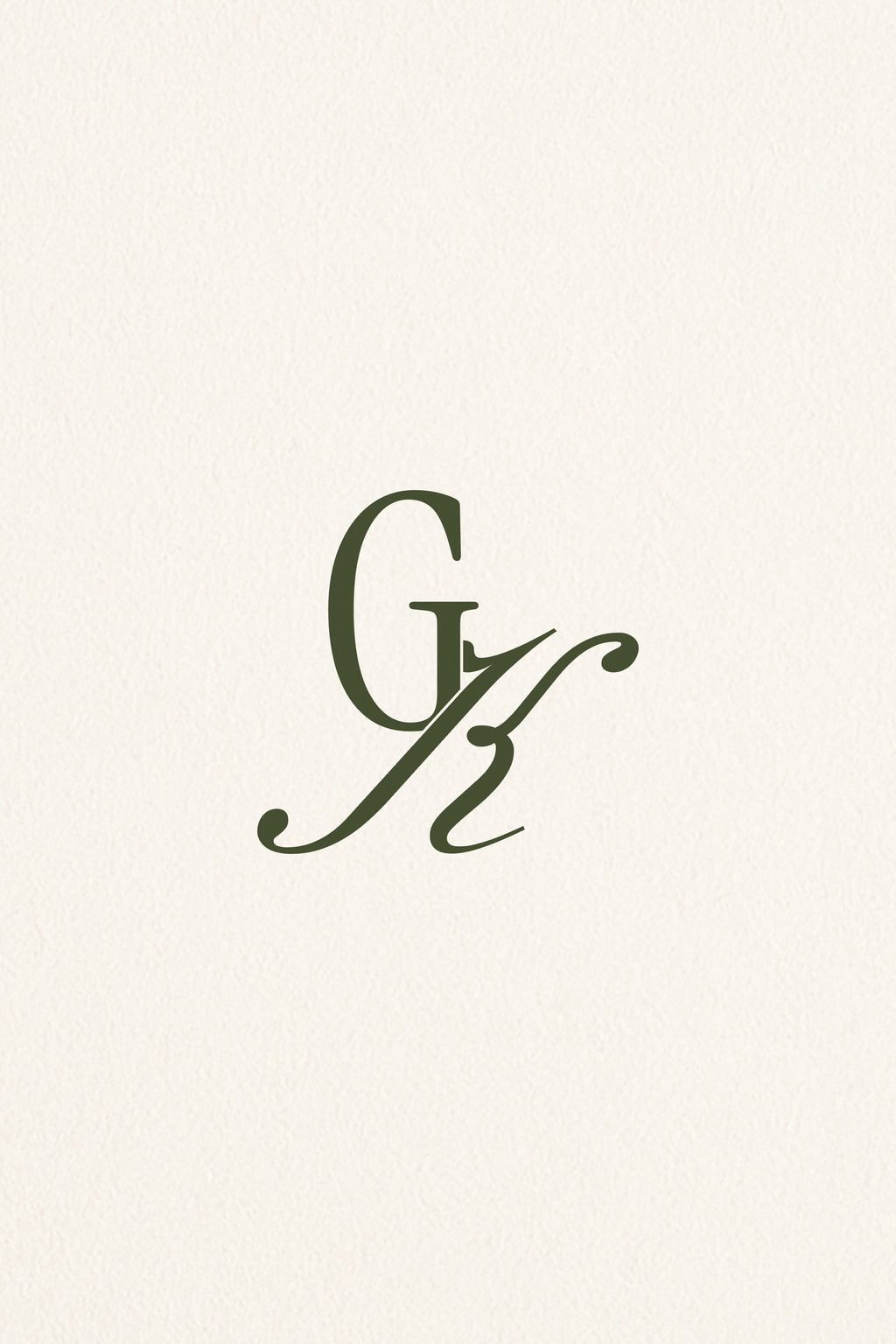 Couple Custom Wedding Monogram