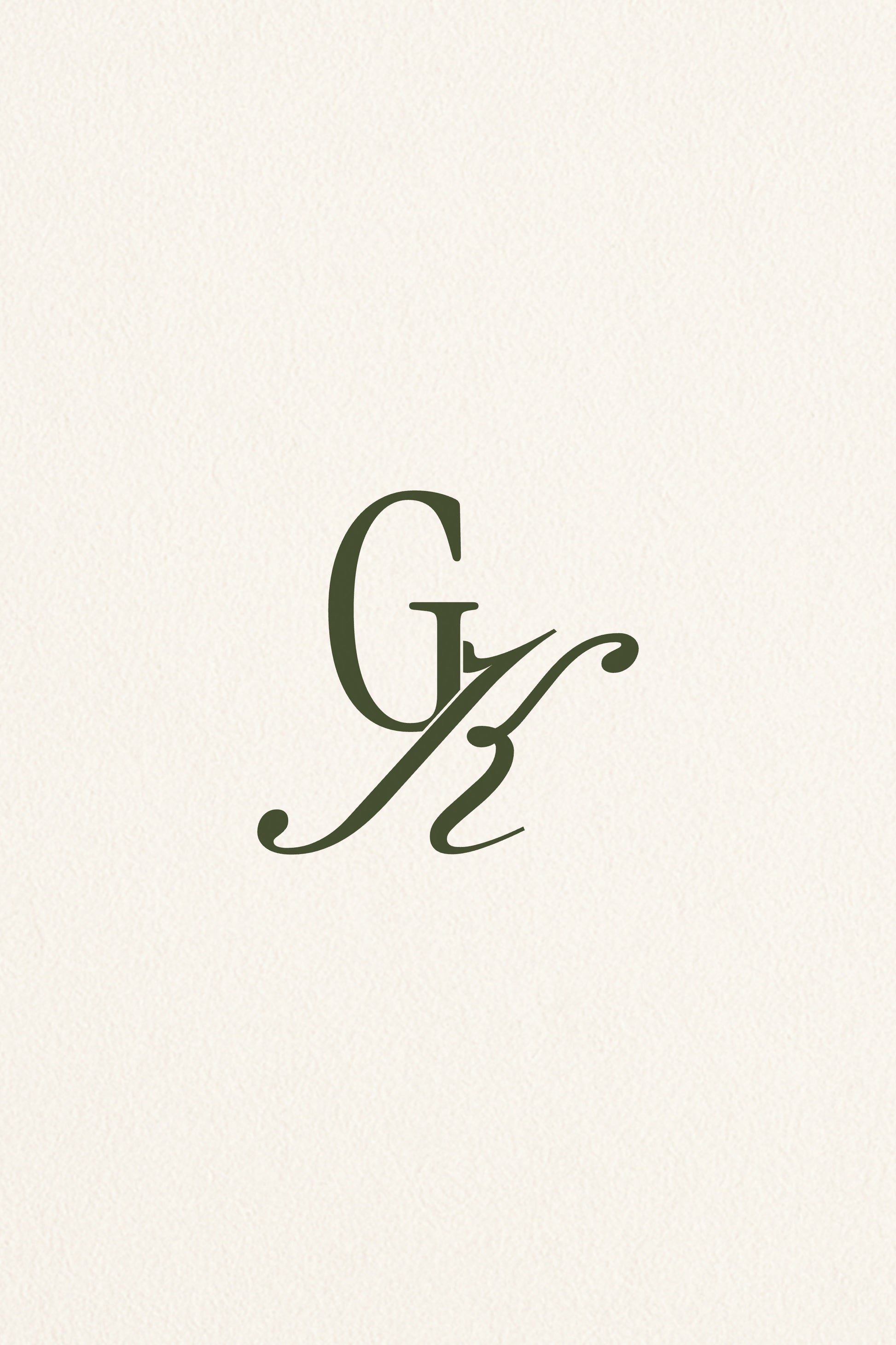 Couple Custom Wedding Monogram